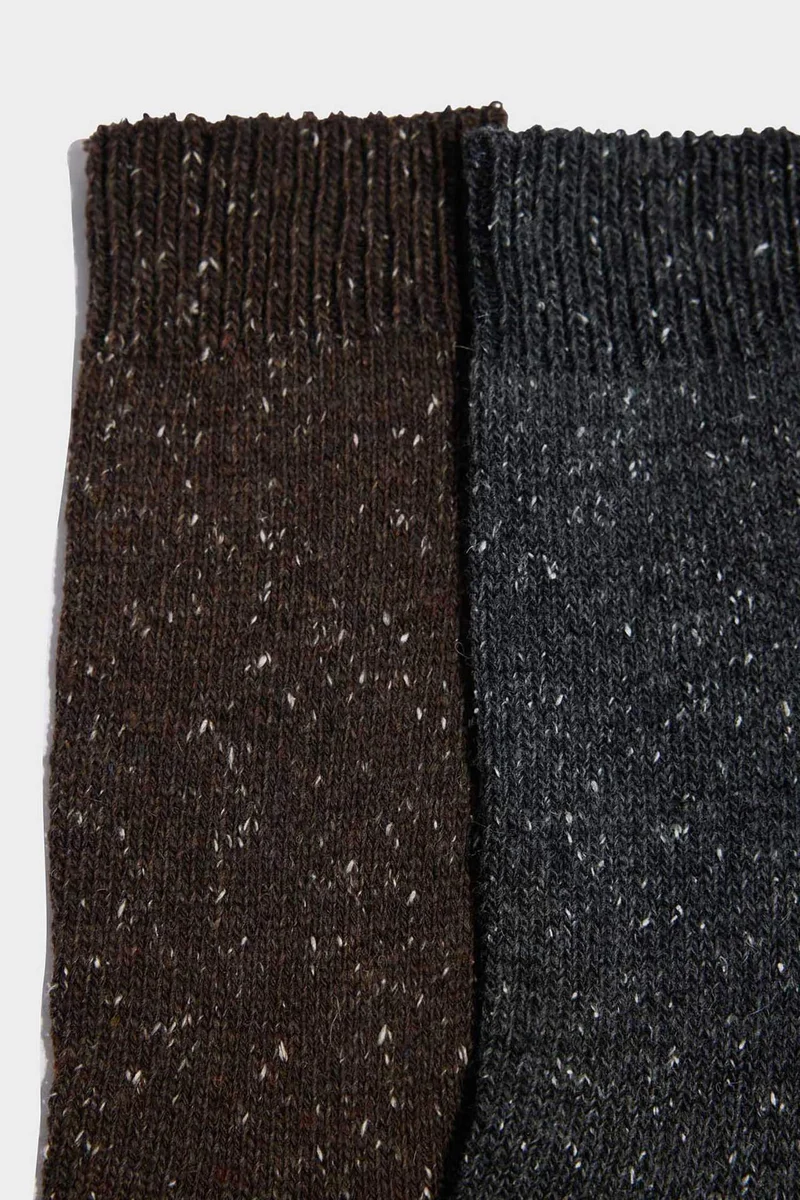 Defacto  Man 2 piece Winter Socks for Men | Best Price UAE
