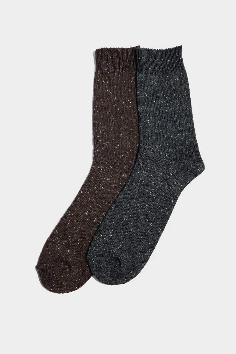 ديفاكتو Man 2 piece Winter Socks