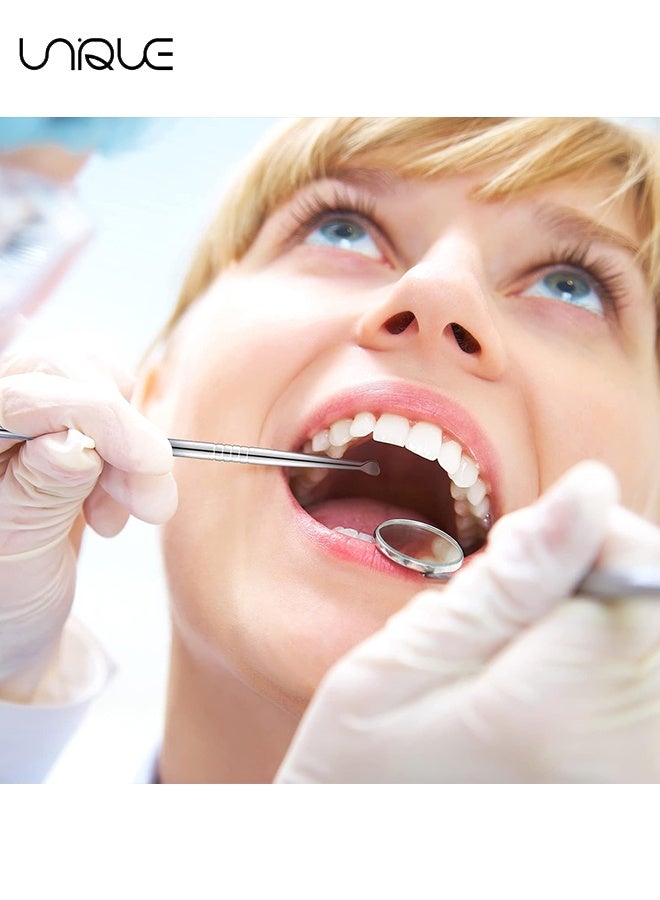 يونيك أربع قطع من أداة إزالة حصى اللوزتين المصنوعة من الفولاذ المقاوم للصدأ، أداة تنظيف الفم للتخلص من رائحة الفم الكريهة - Image 5