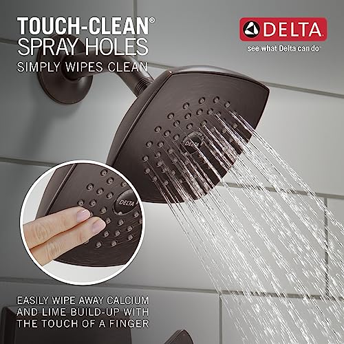 Delta Faucet Ashlyn 17 Series Single-Handle Tub and Shower Trim Kit, Shower Faucet with Single-Spray Touch-Clean Shower Head, Venetian Bronze T17464-RB (Valve Not Included) - Image 3