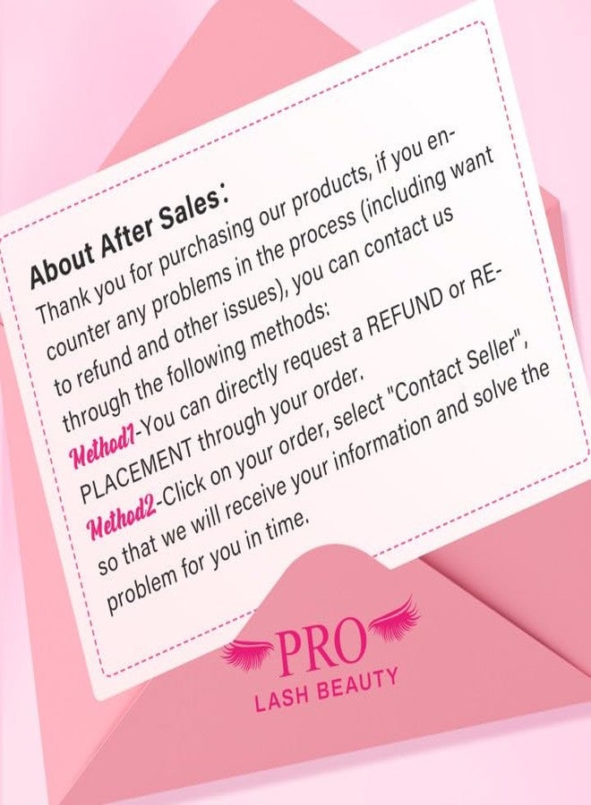 PRO LASHBEAUTY DIY Lash Extension Kit 300 Pcs Lash Clusters D Curl, Mix Eyelash Clusters Individual Lashes Kit Lash Bond And Seal Lash Remover Eyelash Brush Lash Tweezer Self Apply At Home(30D-9-18mix Kit) - Image 2