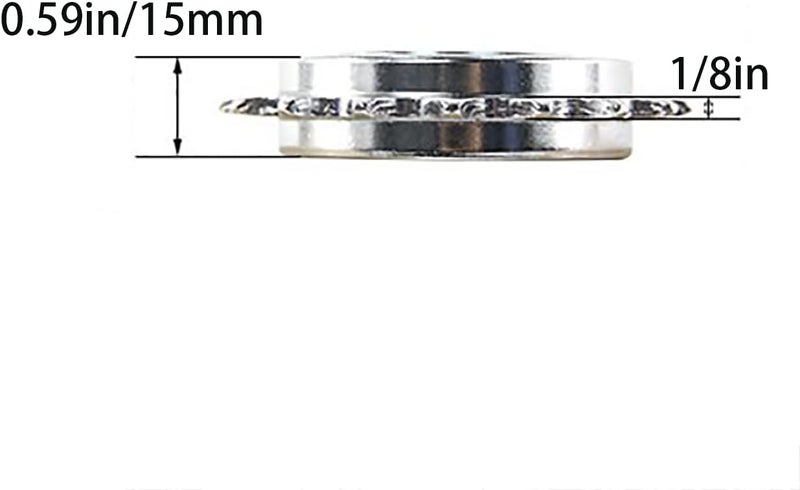 klarako Single Speed Freewheel One-Speed Cycling Replacement Accessory Bicycle Flywheel 16T Bicycle Flywheel, Silver - Image 3