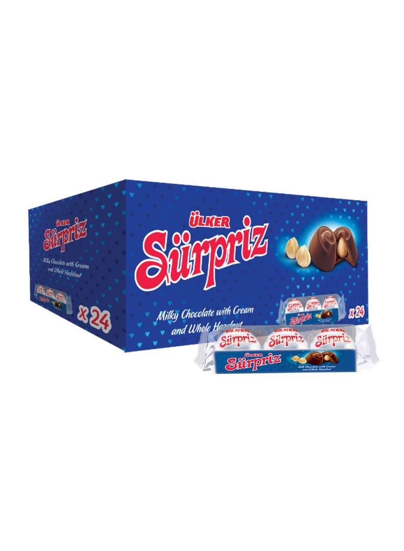 Ulker Surpriz Millky Chocolate With Cream And Whole Hazelnut - Image 1