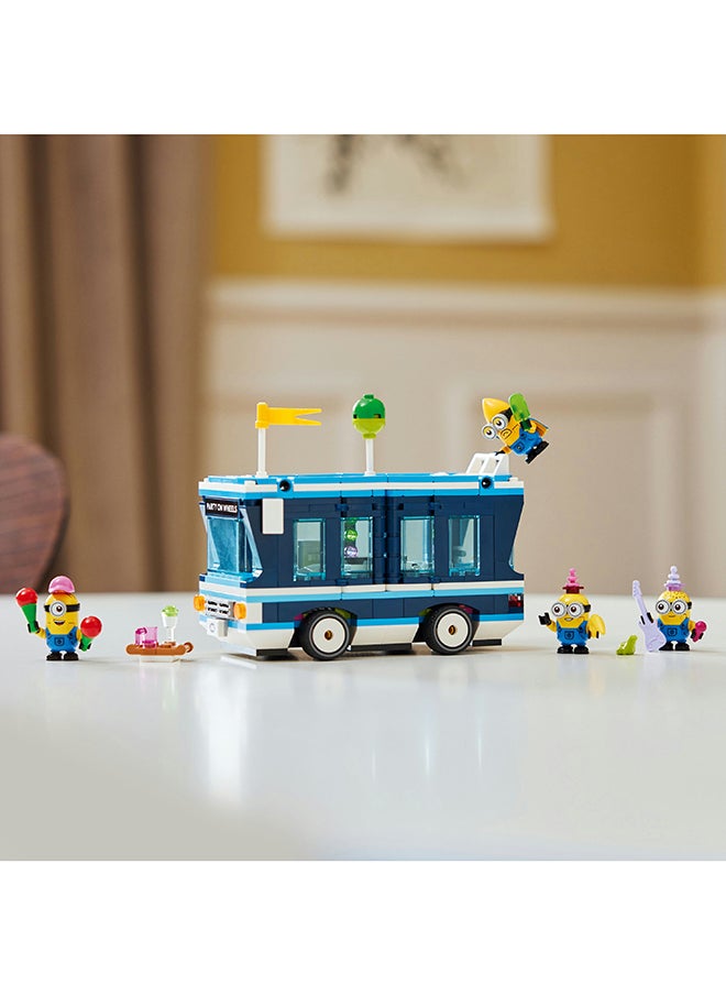 LEGO 75581 حافلة حفلة موسيقية لميونيونز من أنا الحقير 4، لعبة بناء إبداعية للأطفال، مجموعة لعب أنا الحقير 4 مع إضاءة ممتعة، هدية للأولاد والبنات من عمر 7 سنوات وما فوق  - Image 5