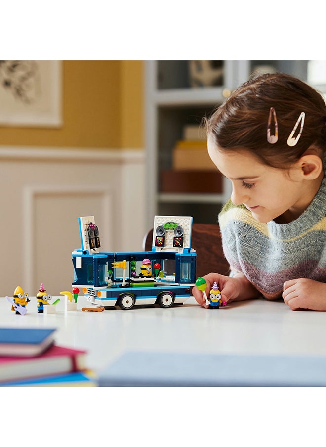LEGO 75581 حافلة حفلة موسيقية لميونيونز من أنا الحقير 4، لعبة بناء إبداعية للأطفال، مجموعة لعب أنا الحقير 4 مع إضاءة ممتعة، هدية للأولاد والبنات من عمر 7 سنوات وما فوق  - Image 3