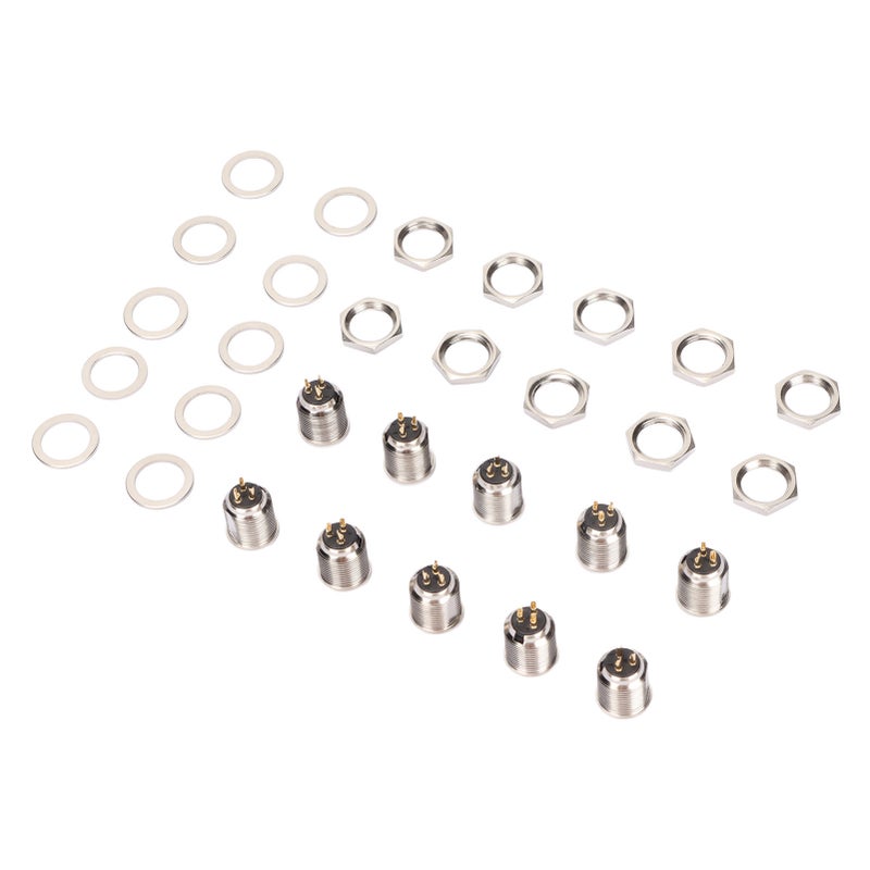 Mini 3 Pin XLR Male Jack Socket Connector XLR Cable Male Socket Base D Connector for Chassis Panel XLR Microphone - Image 3
