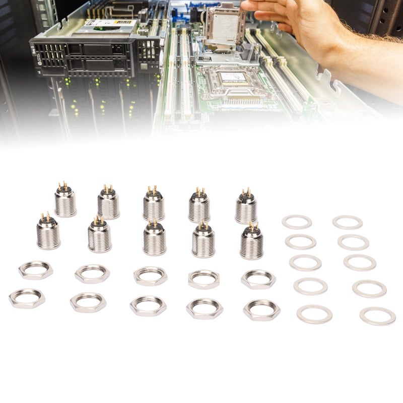 Mini 3 Pin XLR Male Jack Socket Connector XLR Cable Male Socket Base D Connector for Chassis Panel XLR Microphone - Image 5