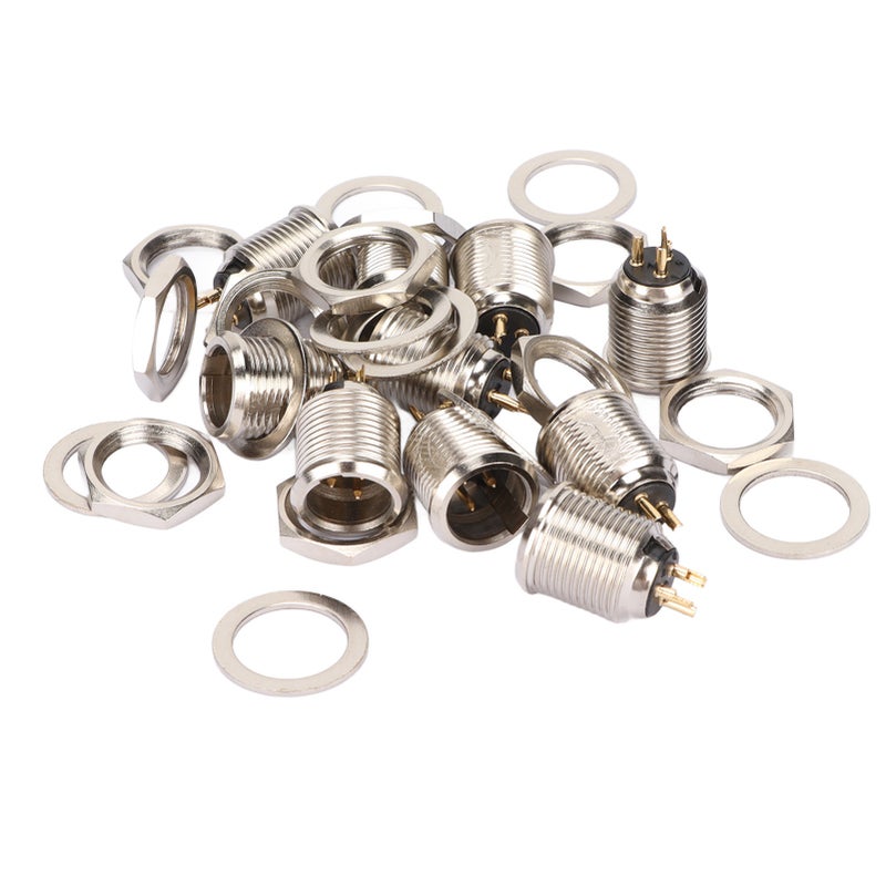 Mini 3 Pin XLR Male Jack Socket Connector XLR Cable Male Socket Base D Connector for Chassis Panel XLR Microphone - Image 1