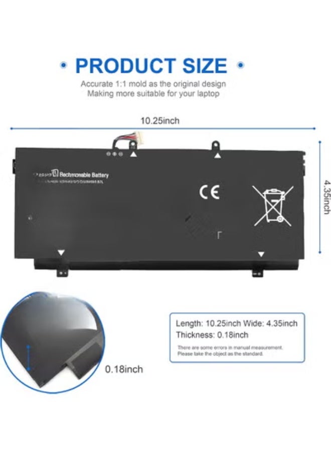 High Capacity 45Wh Laptop Battery Replacement – Reliable Power for Convertible Laptops, Long-Lasting & Durable - Image 3