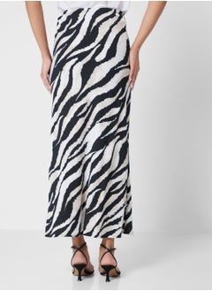 VERO MODA Tie Waist Detail Printed Skirt  - Image 2