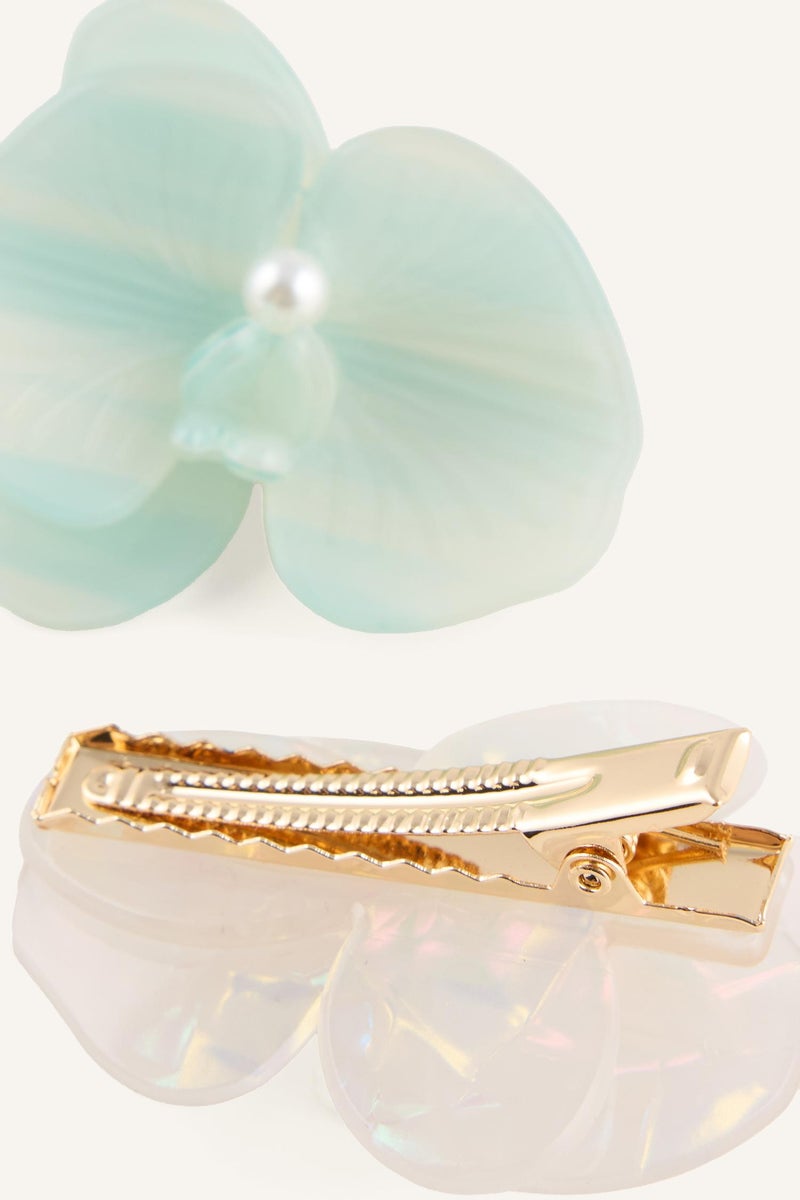 DeFacto Multicolour Woman Woman 2 Piece Floral Hair Clips Casual - Image 3