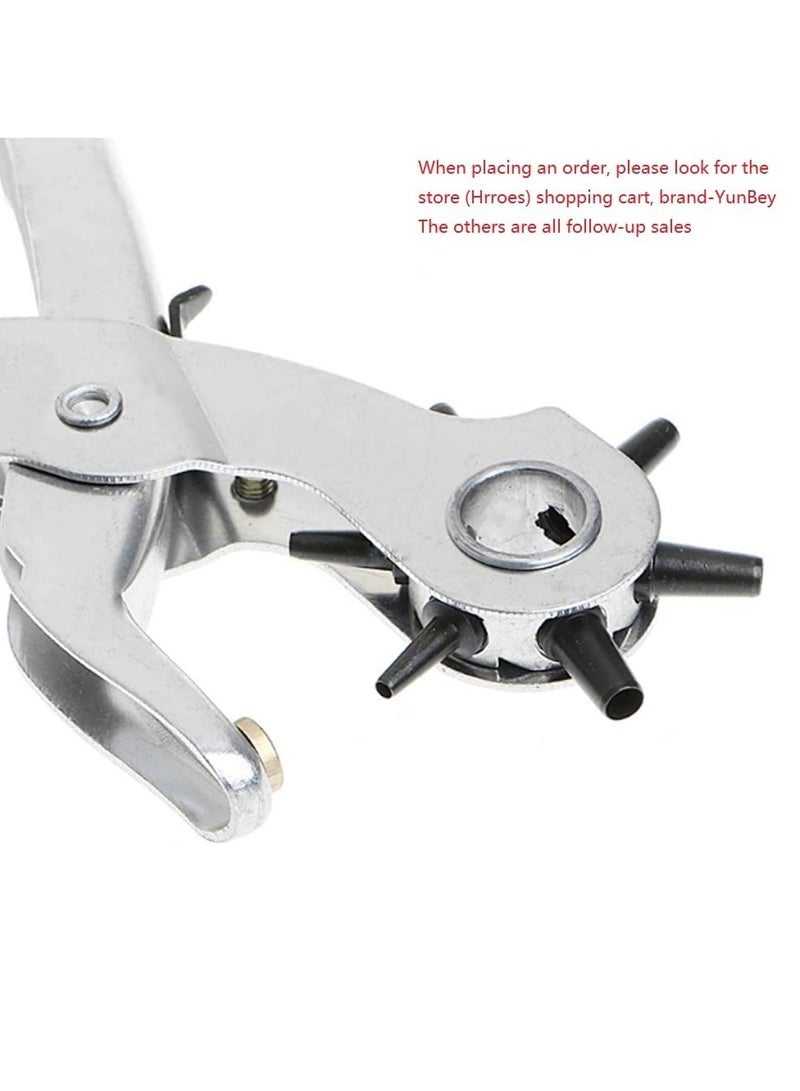 Metal 9 Multifunction Punch Plier - Precision Belt Hole Maker  Repair Tool - Image 4