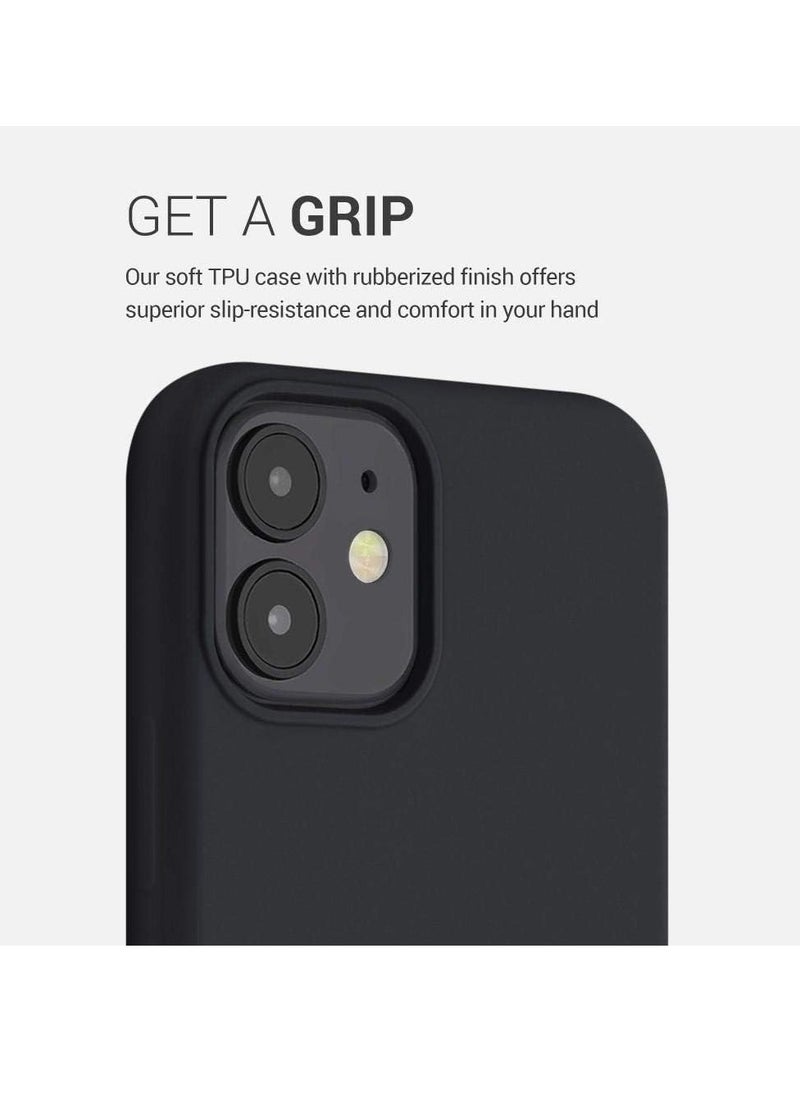 Generic - Liquid Silicone Case for iPhone 11, Slim Liquid Silicone Soft Gel Rubber Case Cover for iPhone 11 - Image 1