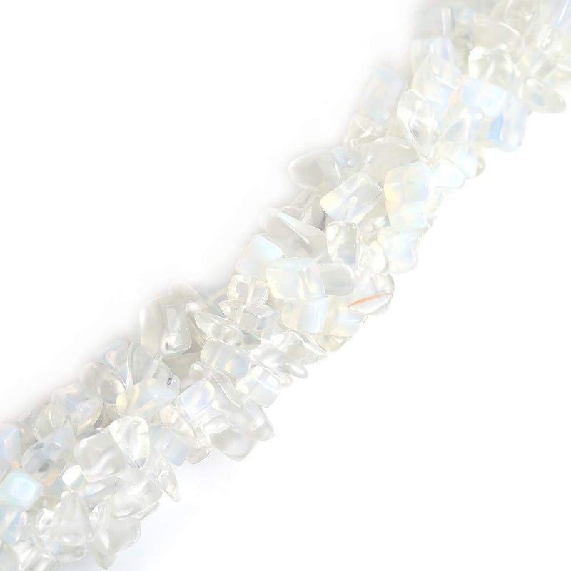 Synthetic 68mm Opalite Gravel Gemstone Chips Beads Loose Beads for Jewelry Making Wholesale 34 JOE FOREMAN