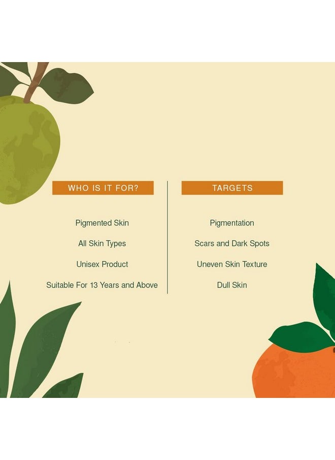 Juicy Chemistry Kakadu Plum, Matcha & Blood Orange Organic Face Mask - 20Gm | Vitamin C Face Mask - Detoxifying & Purifying Organic Mask With Kakadu Plum | Minimizes Blemishes & Prevents Acne | Reduces Pigmentation, Uneven Skin Tone & Blemishes | Vegan  - Image 1