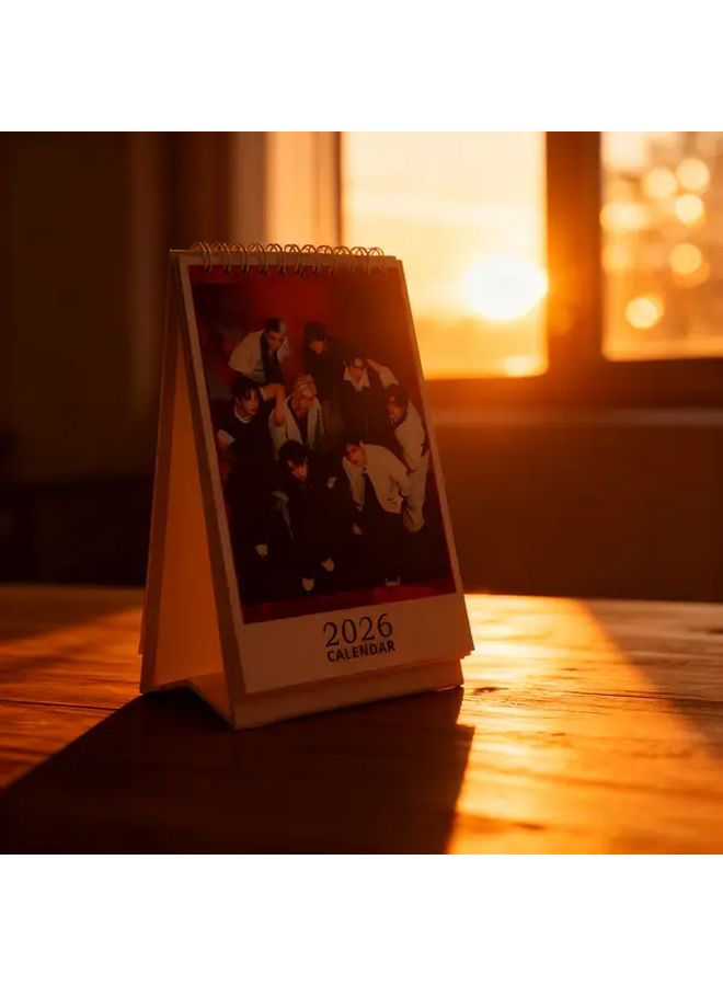 2026 SKZ Stay Exclusive K Pop Calendar Wire Bound Hd Photo Album With New Comeback Songs Schedule Tracklist Gift Idol Monthly - Image 3