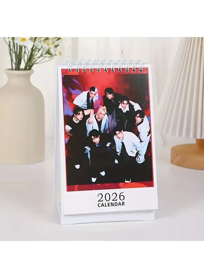 2026 SKZ Stay Exclusive K Pop Calendar Wire Bound Hd Photo Album With New Comeback Songs Schedule Tracklist Gift Idol Monthly - Image 1