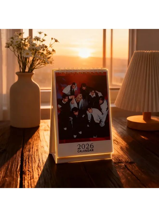 2026 SKZ Stay Exclusive K Pop Calendar Wire Bound Hd Photo Album With New Comeback Songs Schedule Tracklist Gift Idol Monthly - Image 5