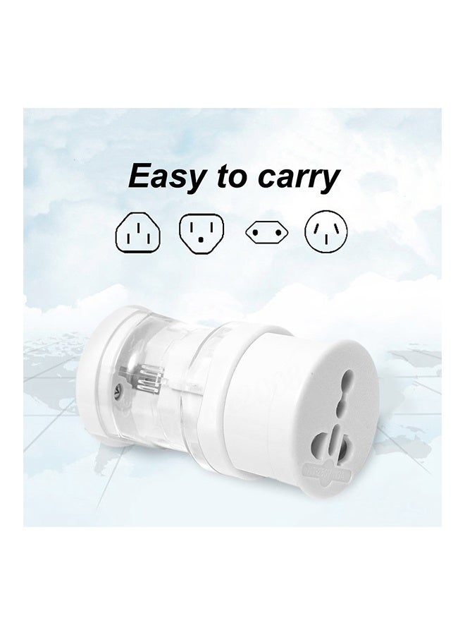 Travel Power Adapter White - Image 2