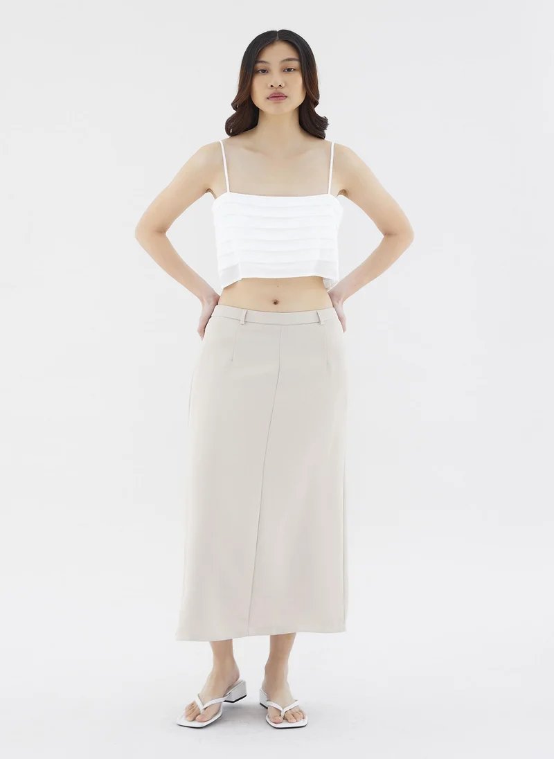 ذا اديتورز ماركت Derrica Mid-Rise Skirt