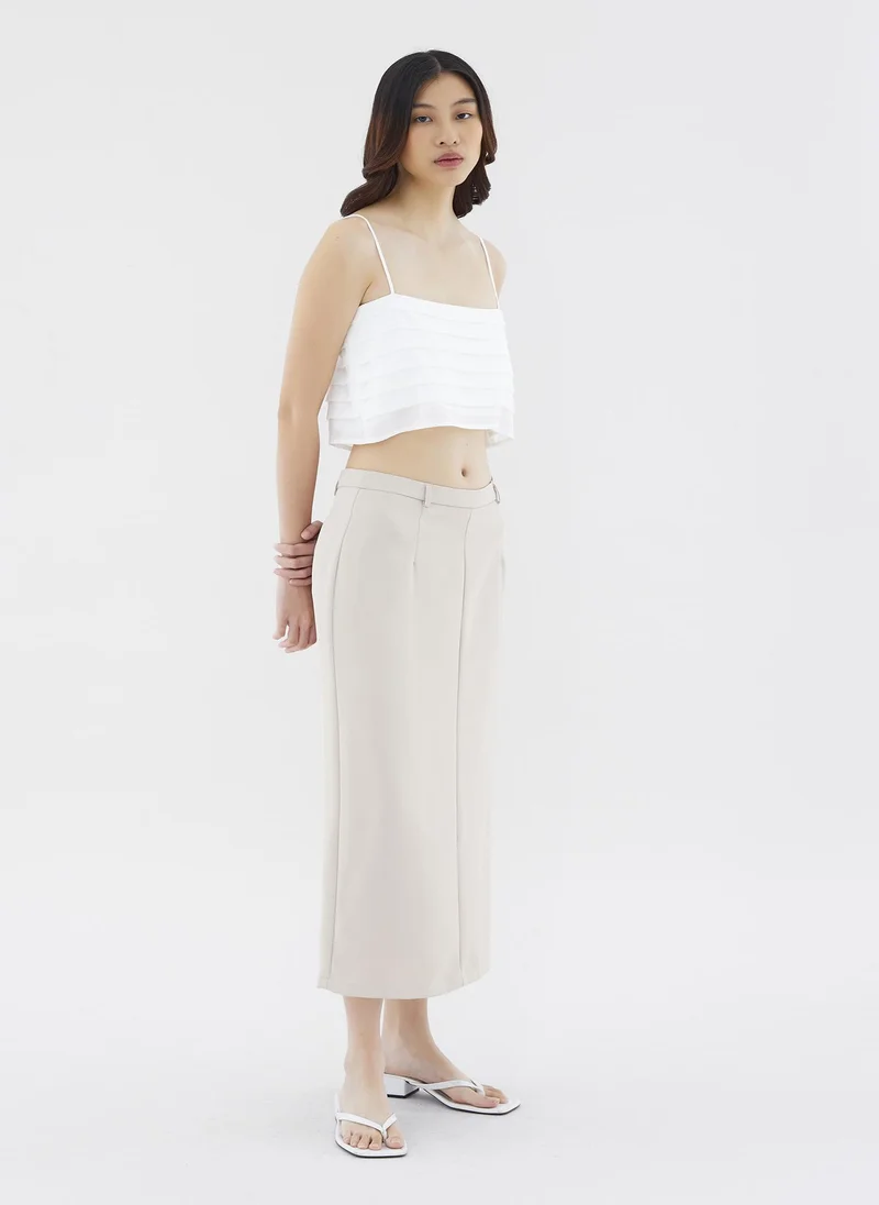 ذا اديتورز ماركت Derrica Mid-Rise Skirt