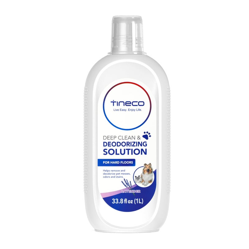 Tineco Floor Cleaning Solution 1L, Lavender Scent, Deep Cleans of Multiple Hard Floors for iFLOOR Series, FLOOR ONE S3 / S5 / S6 / S7 / S9 Artist Series Wet Dry Vacuum, EXCEPT Steam Machines (33.8 OZ) - Image 1