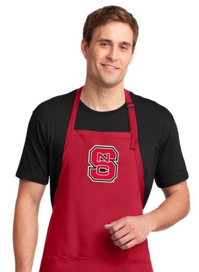 Broad Bay Large NC State Mens Apron or Womens Aprons Top NC State Wolfpack Gift for Him - Image 4