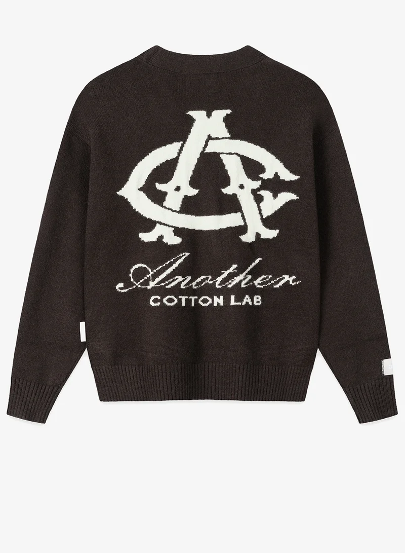Another Cotton Lab  Graphic Print Major Cardigan for Men | Best Price UAE