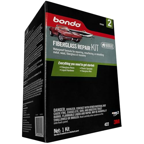 3M Bondo Fiberglass Resin Repair Kit, 00422, 0.9 Quart - Image 5