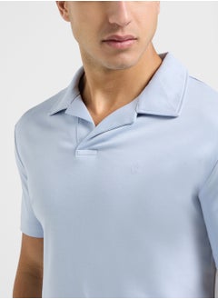 CALVIN KLEIN Cuban Collar Short Sleeve Polo  - Image 3