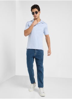 CALVIN KLEIN Cuban Collar Short Sleeve Polo  - Image 4