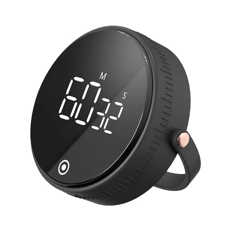 Magnet Kitchen Timer 99-Minute Digital Count Up & Countdown Timers Adjustable Angle Loud Alarm Desktop & Hanging Cooking Timer Clock for Time Management Cooking - Image 1