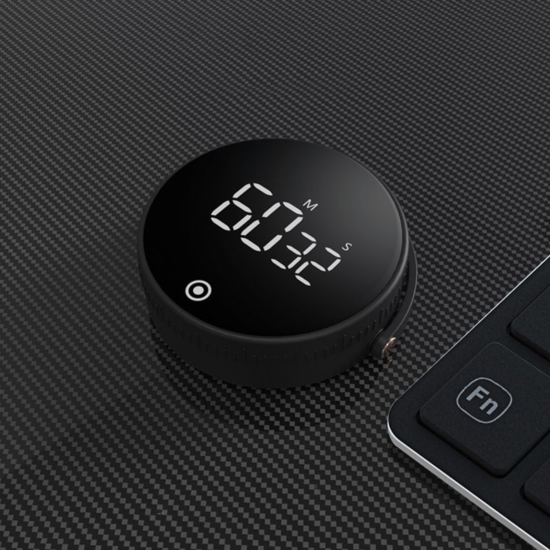 Magnet Kitchen Timer 99-Minute Digital Count Up & Countdown Timers Adjustable Angle Loud Alarm Desktop & Hanging Cooking Timer Clock for Time Management Cooking - Image 2