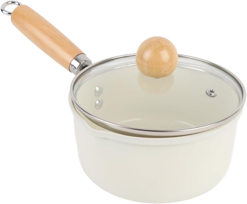 Kitchen Tools Nonstick Stock Pot Small Cooking Pot Multipurpose Handy Sauce Pot Small Kitchen Cooking Pot Multifunctional Cooking Sauce Pot for Home - Image 5