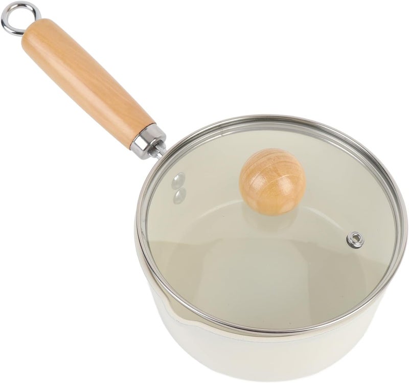 Kitchen Tools Nonstick Stock Pot Small Cooking Pot Multipurpose Handy Sauce Pot Small Kitchen Cooking Pot Multifunctional Cooking Sauce Pot for Home - Image 3
