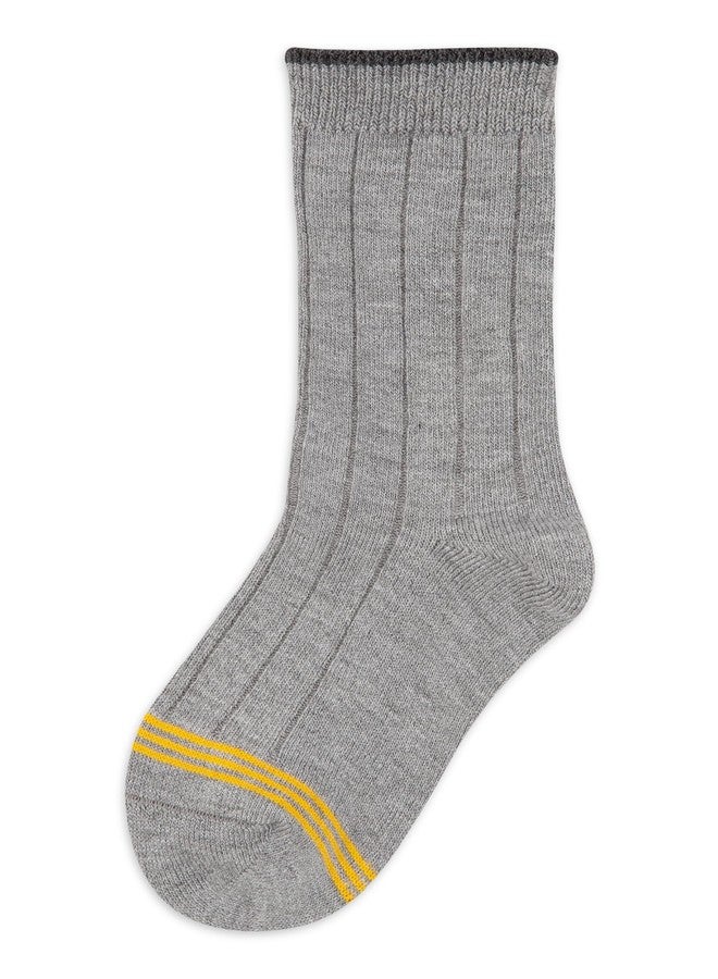GOLDTOE Baby Toddler EZ Match Boys Dress Socks, Sizes 12-24 Months - Image 5