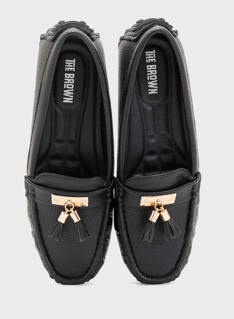 THE BROWN Ladies Driver Loafer