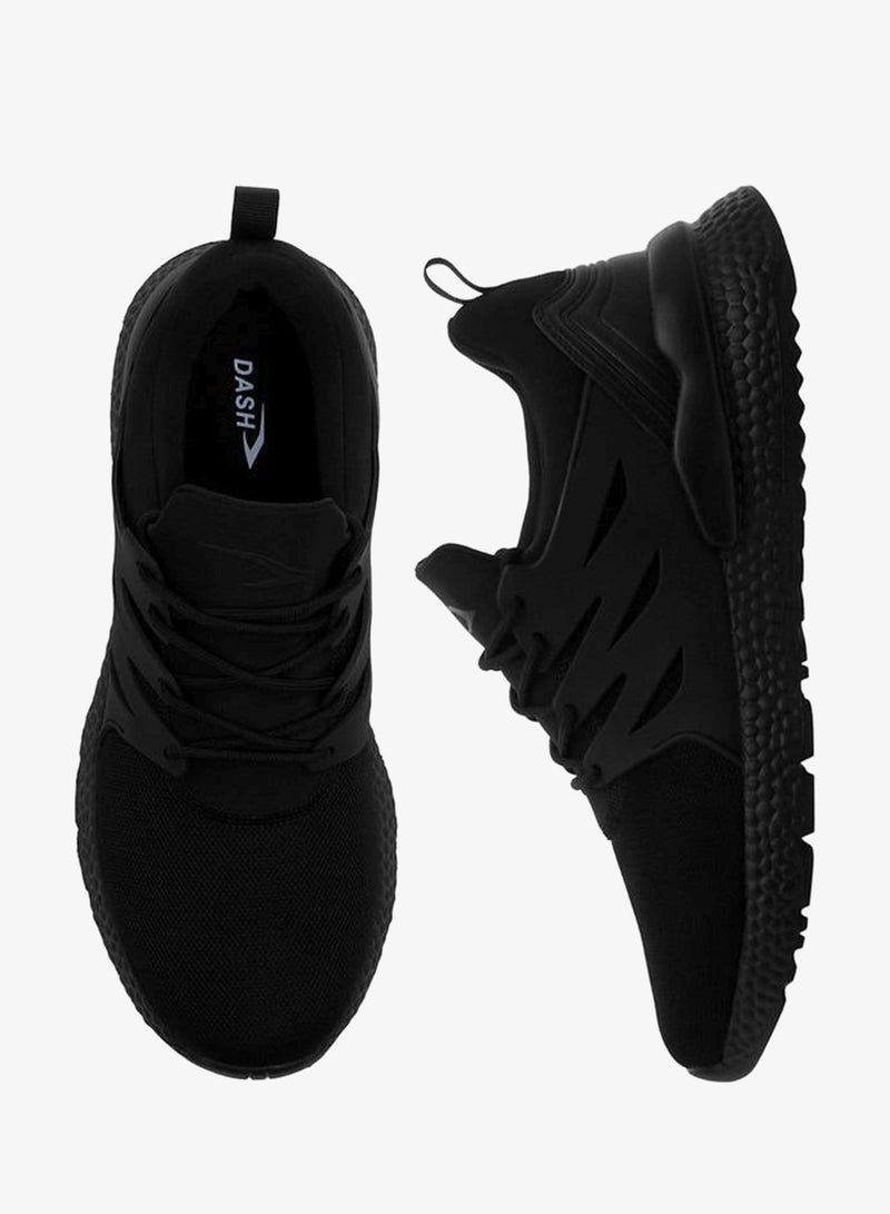 Dash Men Panelled Lace-Up Sports Shoes - Image 1