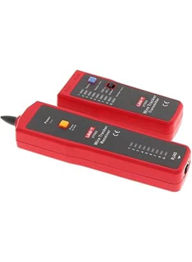 Uni-T Wire Tracker; Telephone Line Network Cat6 Cable, Power Calibration Cable Tester Consists Of A Transmitter And Receiver