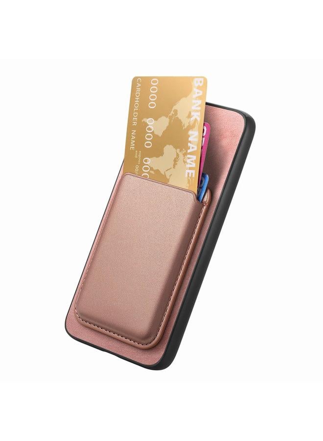 S-TOP Case For Motorola Moto G55 Retro Magsafe Card Bag PU Back Cover Phone Case - Image 3