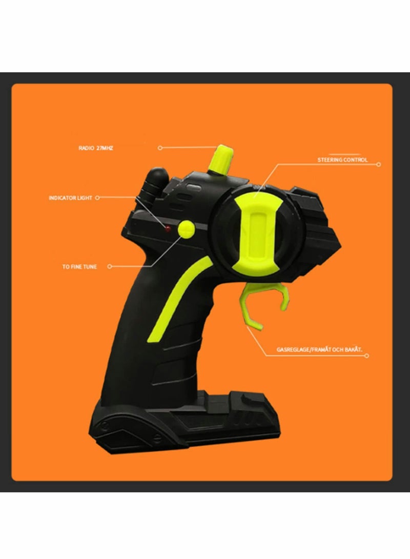 Loquat Remote Control Car 1:18 Off Road Monster Truck,Metal Shell 4WD Dual Motors LED Headlight Rock Crawler,2.4Ghz All Terrain Hobby Truck with 1 Batteries for 25 Min Play - Image 3