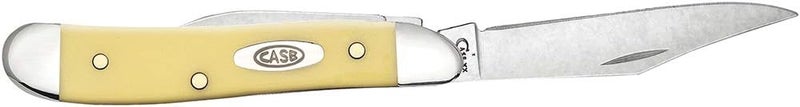 Case WR XX Pocket Knife Yellow Synthetic Peanut Cv Item #030 - (3220 Cv) - Length Closed: 2 7/8 Inches - Image 4
