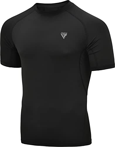 RDX Rash Guard BJJ Compression Base Layer Top Quick Cool Dry Wetsuit Swimming Vest Men Surfing MMA Running Cycling Training - Image 1