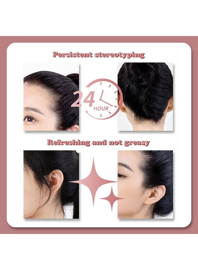 P.TWO.P Hair Wax Stick, Hair Finishing Stick, Hair Mascara For Flyaway Tamer, Fly Away Hair Tamer Stick For Enhance Gloss Of Hair, Anti Frizz Broken Hair Baby Hair Flash Moment Flyaway Stick, Non-Greasy - Image 4