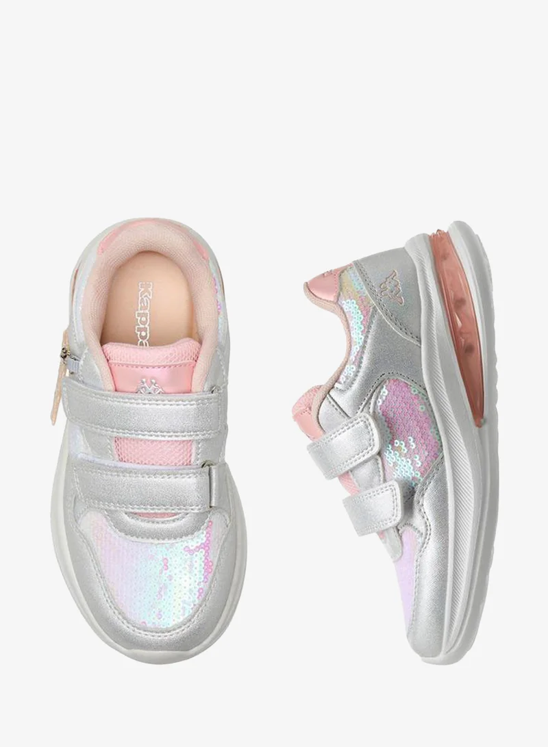 كابا Sports Shoes With Hook & Loop Closure, Light-Up Pattern