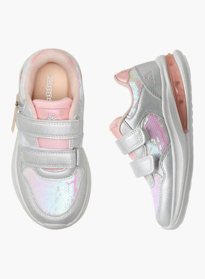 كابا Sports Shoes With Hook & Loop Closure, Light-Up Pattern