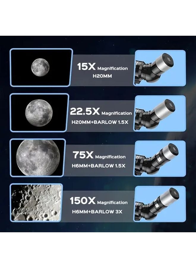 Adult Telescope 30070 With Tripod 15x Zoom For Night Sky Observation - Image 4