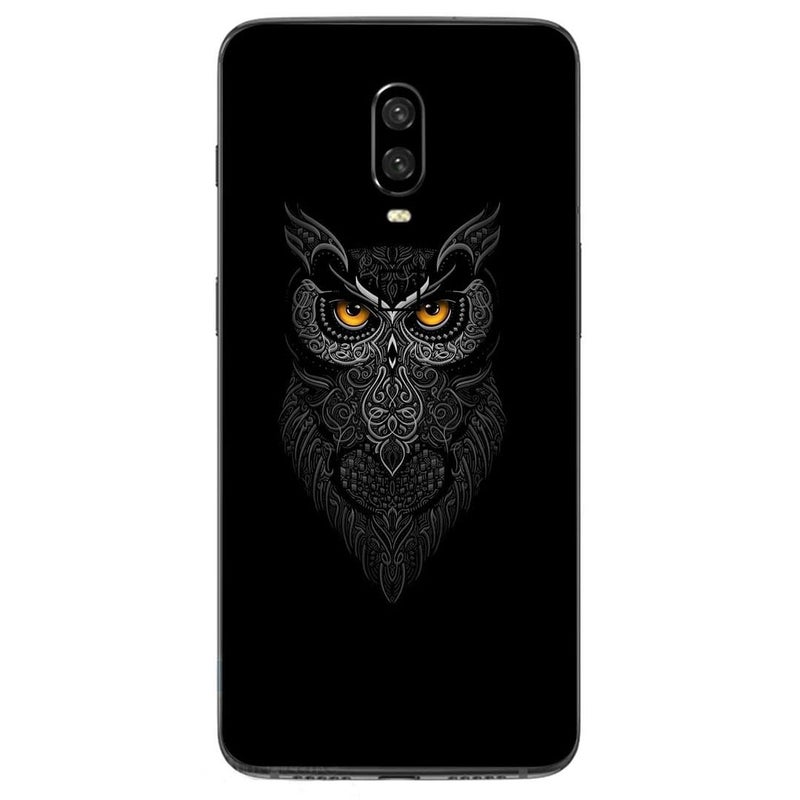 FCS Printed Back Skin for OnePlus 6T with Logo, Matte Finish (Not Back Case) Pattern-E-07 - Image 4