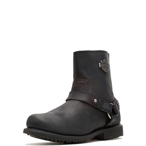 HARLEY DAVIDSON HarleyDavidson Mens Scout Leather Motorcycle Harness Casual Boot Black 95 - Image 1