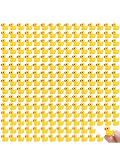 JIUZHU JIUZHU 220 Pcs Mini Resin Duck Christmas Miniature Figure Landscape Aquarium DIY Birthday Party Decoration Bonsai Interior Decoration Fairy Hide and Seek Prank  - Image 1